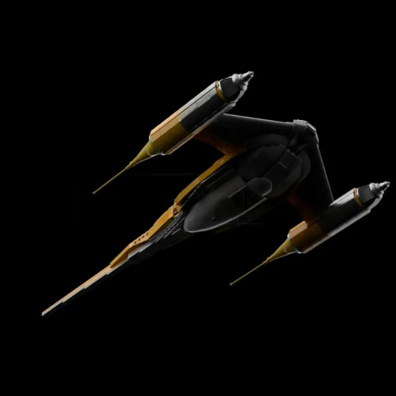 Фото Набор для сборки модели космического истребителя N1 Starfighter N (1170 деталей) MOC UCS, коллекционная серия, научно-фантастическая модель, конструктор, игрушка, подарок №5
