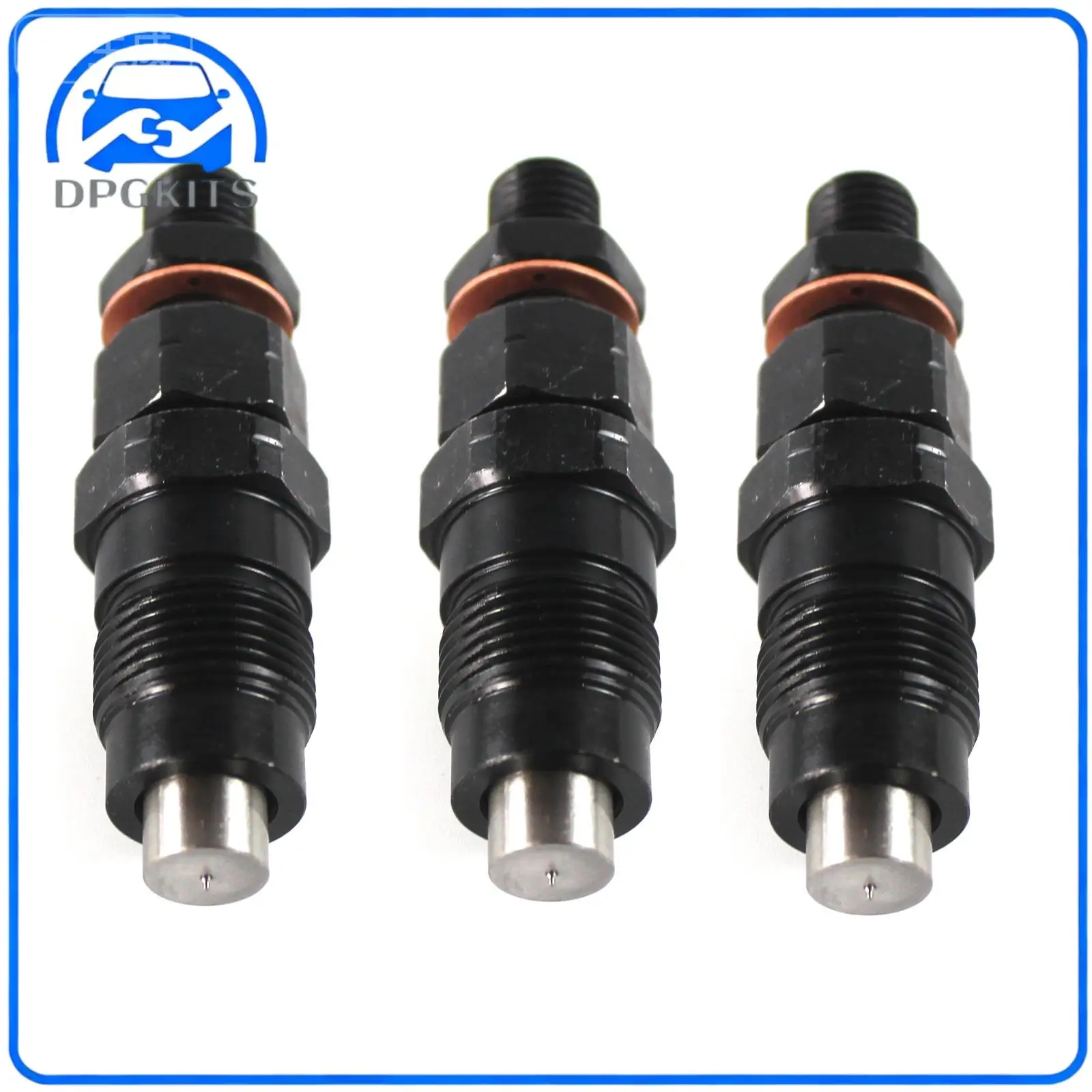 Фото DPGKITS 3 шт. топливных форсунок для YANMAR 3TNM74F, для двигателя трактора Yanmar John Deere, новые запчасти для топливных форсунок №1