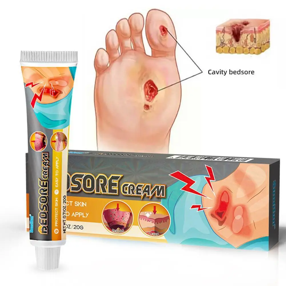 

Крем для лечения боли в кровати 20 г, мазь для ухода за кожей, лечение язв в кровати, быстрое заживление ран гелем G9Q9