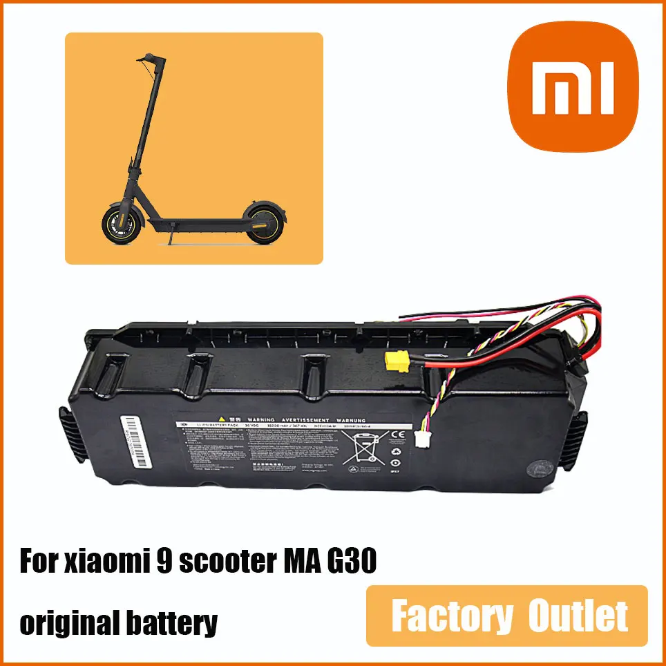 

2022 High quality original for special battery pack xiaomi Ninebot G30 G30LP electric scooter 36V battery genuine 10000MAH