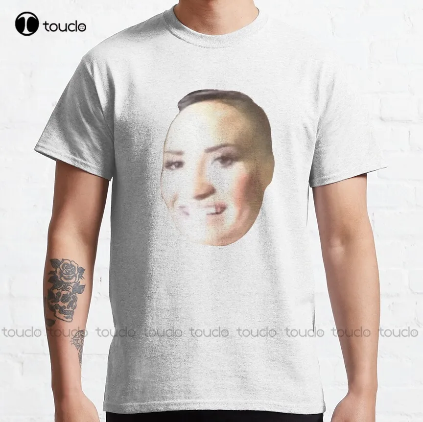 

Poot Lovato Meme Classic T-Shirt Demi Lovato Graphic Shirts Outdoor Simple Vintag Casual T Shirts Custom Gift Xs-5Xl Tshirt New