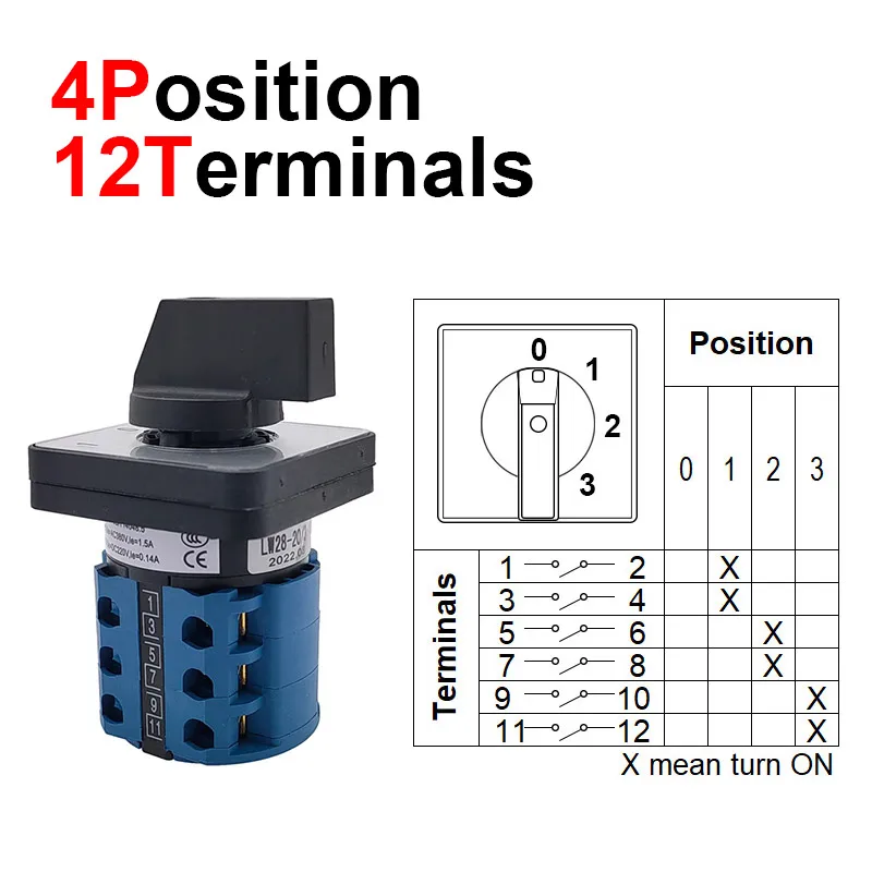 Переключатель CNMAWAY LW28-20