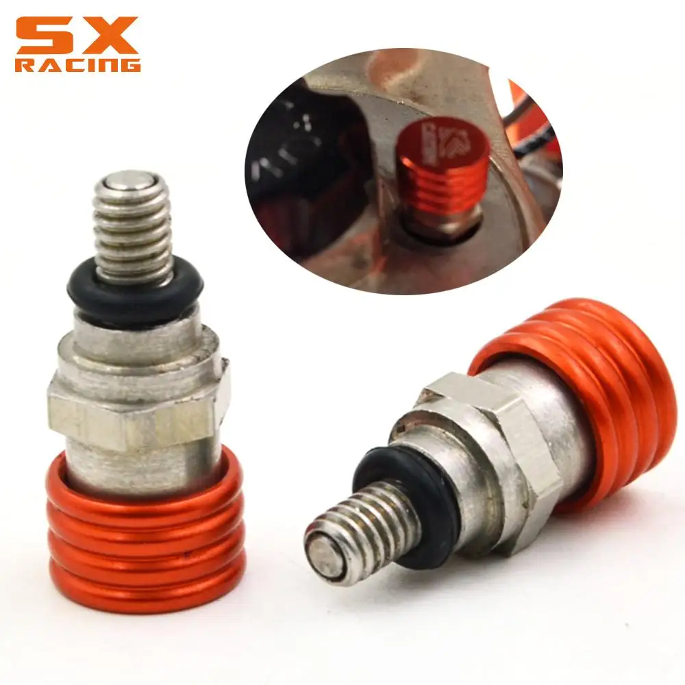 

Motorcycle CNC M4 0.7MM Fork Bleeder Relief Valve Fork Relief Valve For KTM EXC EXCF XC XCF XCW XCFW MX EGS SX SXF SXS SMR