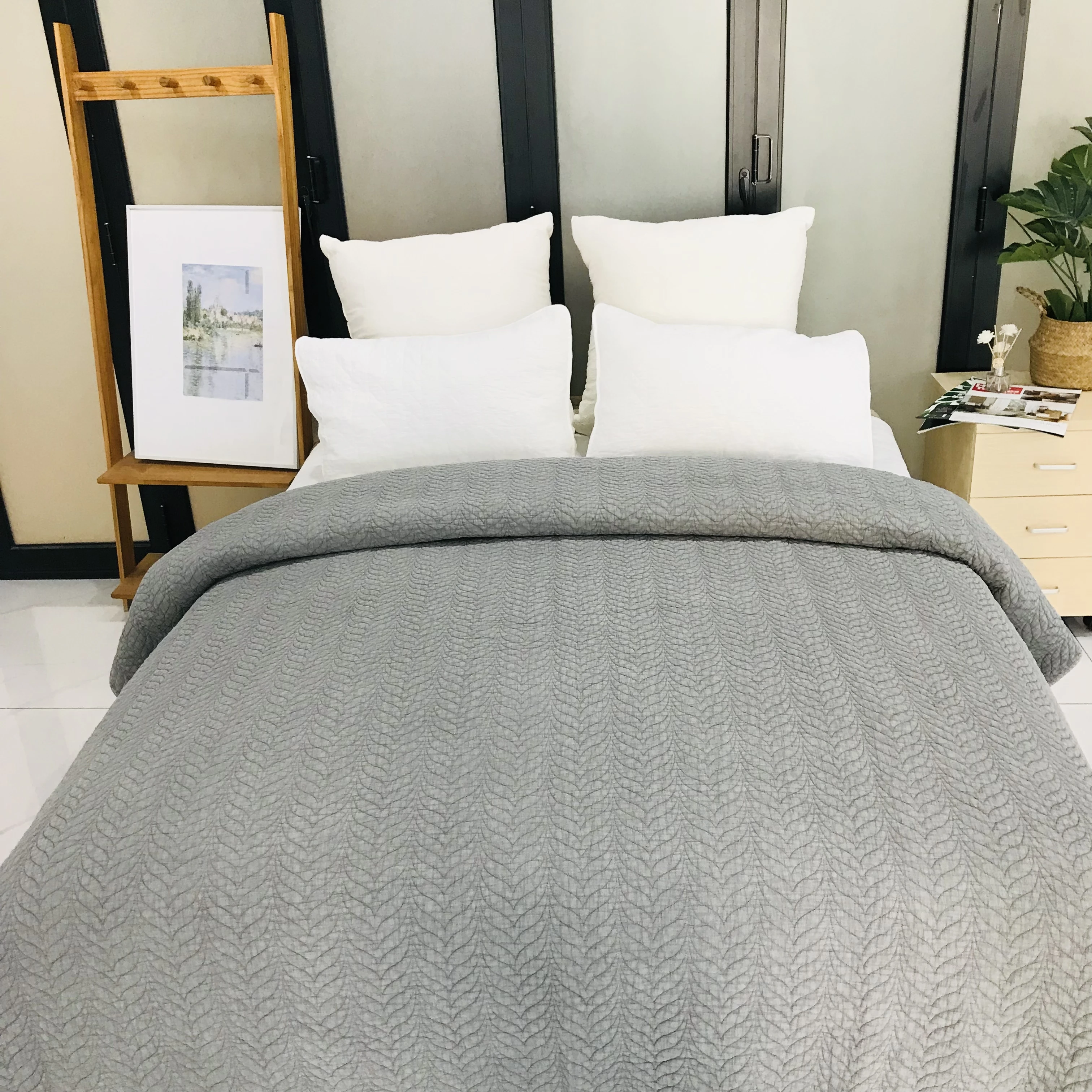 

Хит продаж, Комплект постельного белья для дома из хлопчатобумажной ткани, полноразмерный, всесезонный, бестселлер