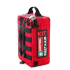 4 секции аптечка первой помощи аварийная медицинская аптечка сумка для рабочего места и дома на открытом воздухе Кемпинг Туризм дорожный спасательный комплект