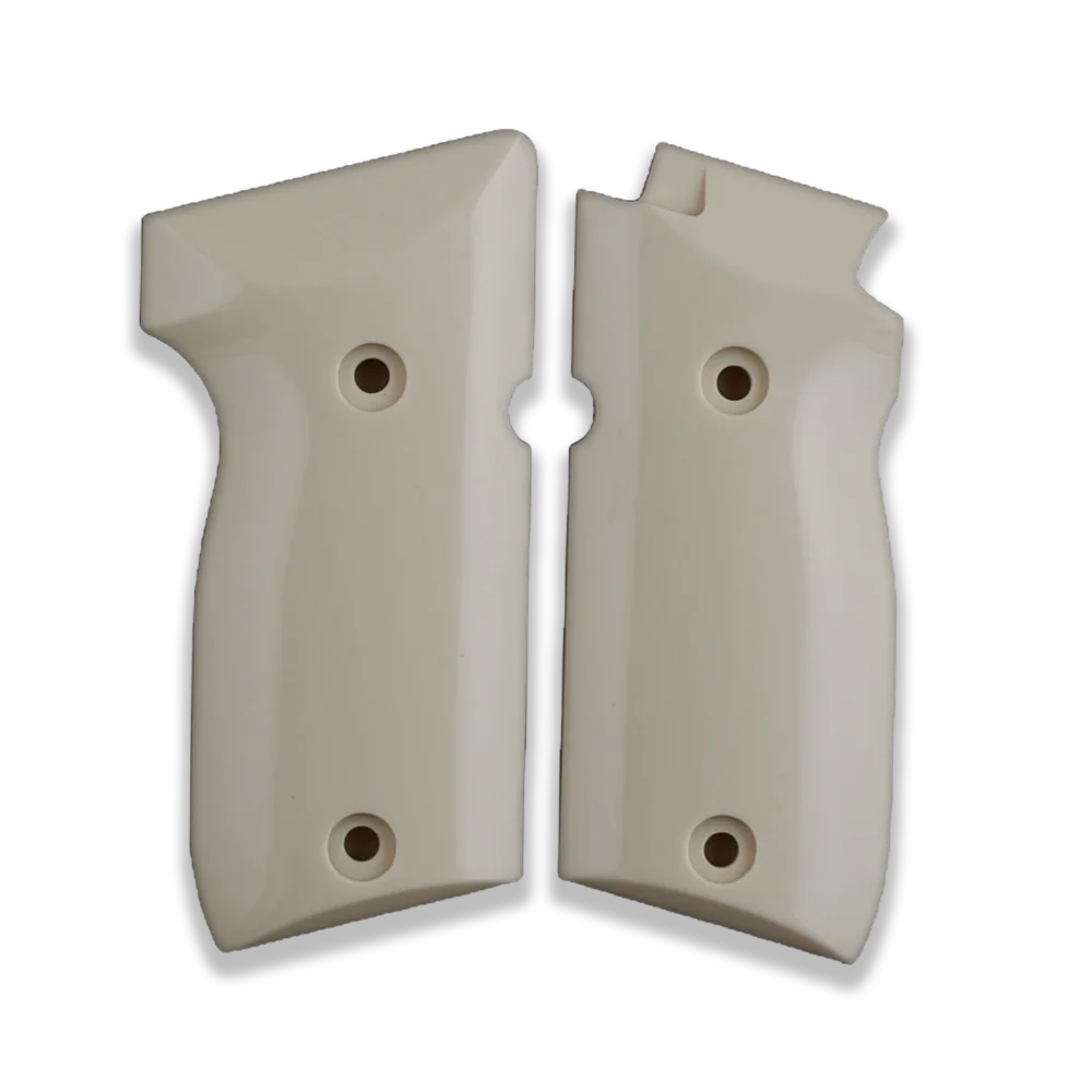 KSD Brand Astra A 75 Compatible Ivory Acrylic Grips