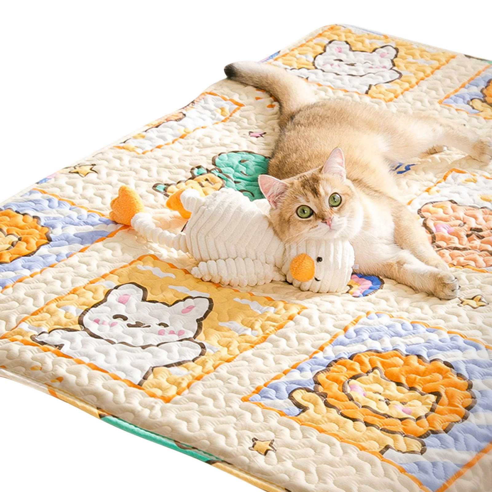

Washable Pet Floor Pad Washable Cat Litter Mat Reusable Cat Litter Mat Soft And Comfortable Large Floor Mat For Puppy Training