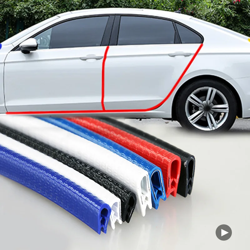 Universal U Type Car Door Protection Edge Guards Trim Stylin