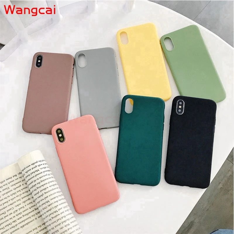 

Vivo Y17 Y15 Y12 Y11 Y71 V5 V5S V5 Lite Case Candy Color Colorful Plain Matte Fresh Simple Cute Soft Silicone TPU Case Cover