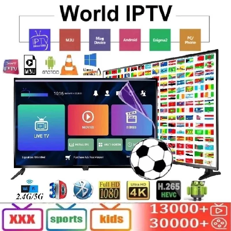 

HD Smart TV Smart Pro renewal Account Support VLC Duplex player PC IOS STB Free Test Hot selling