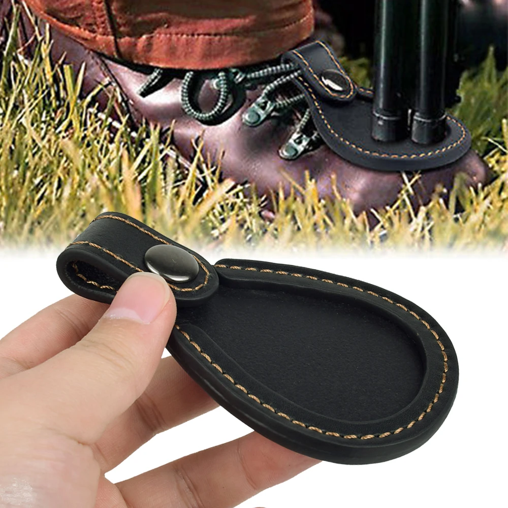 

Охотничья кожаная накладка на пальцы ног, защита обуви, спортивная ловушка для съемки, аксессуары для игр