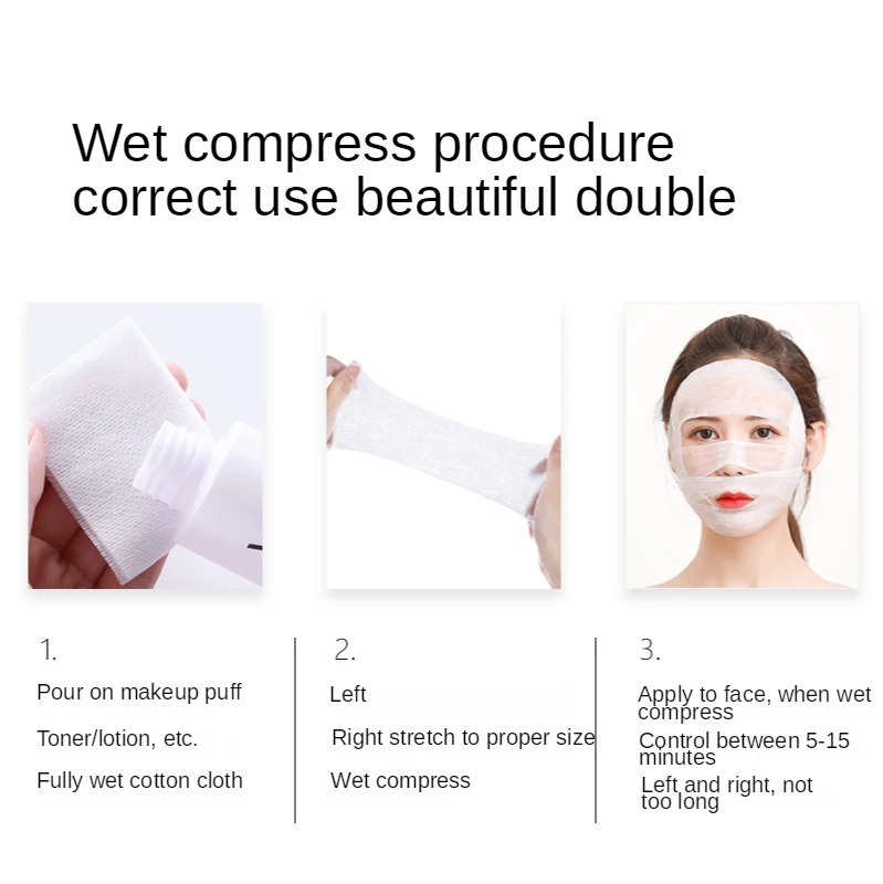 200 шт. одноразовые косметические салфетки для снятия макияжа | Красота и здоровье