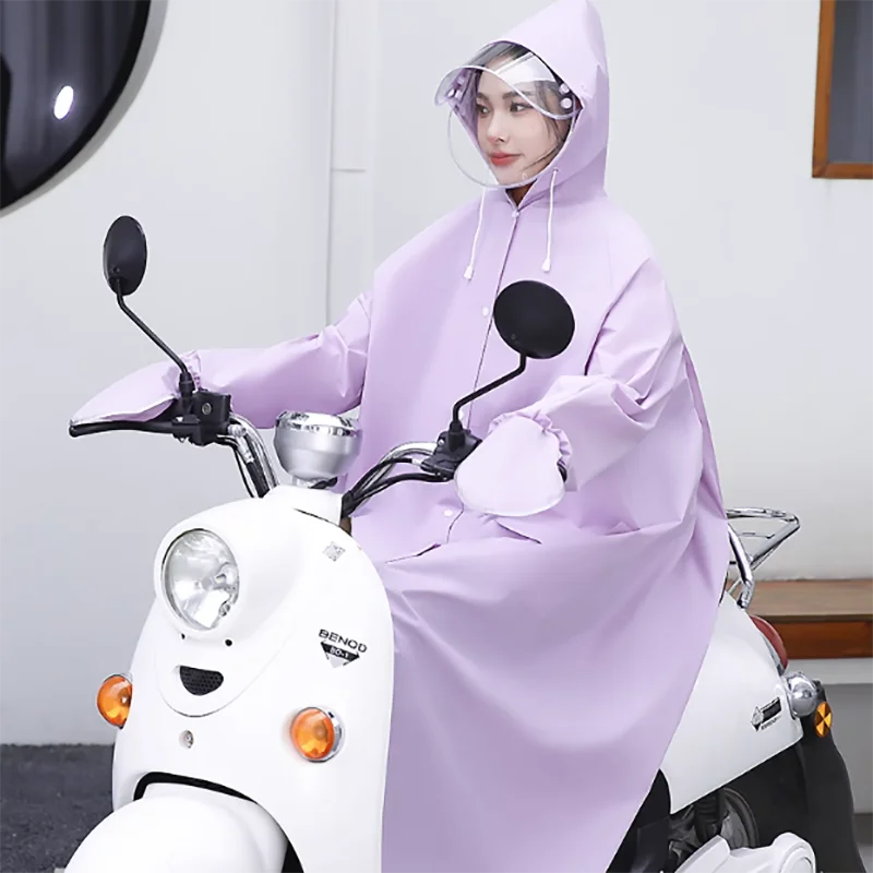 

Adult Fashionable Windbreaker Poncho Women Trench Tourist Motorcycle Rider Raincoat Fishing Cycling Bike Impermeable Rain Gear