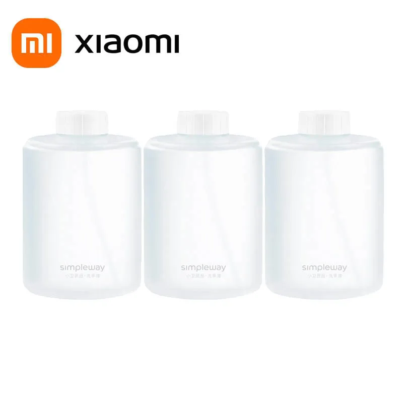  3PCS Xiaomi Simpleway Foam Hand Sanitizer Amino Acid Hand Sanitizer With Mijia Soap Dispenser 
