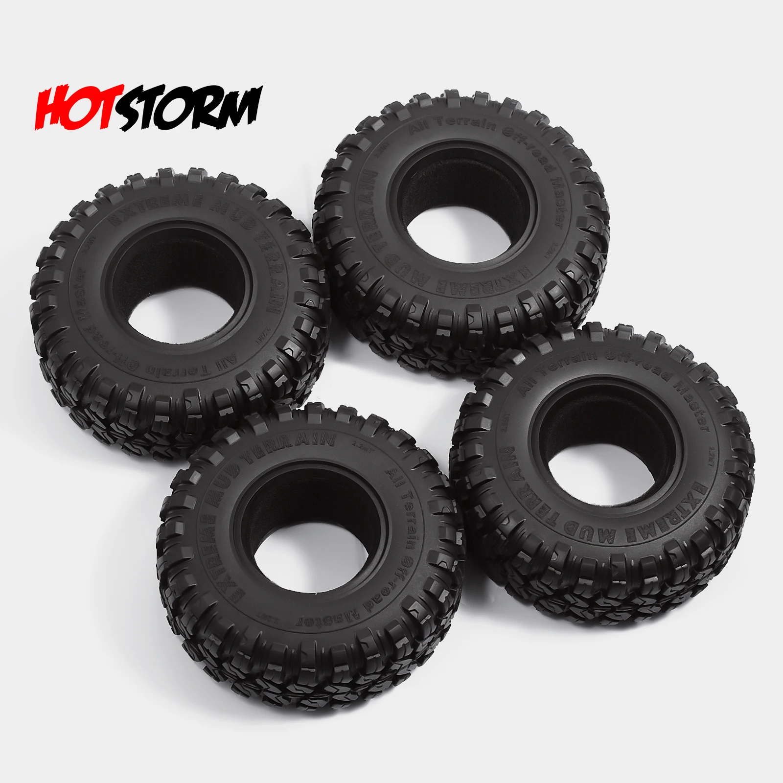 4 шт. автомобильные шины для гусеничной машины 2 дюйма 118 х44 мм | Игрушки и хобби
