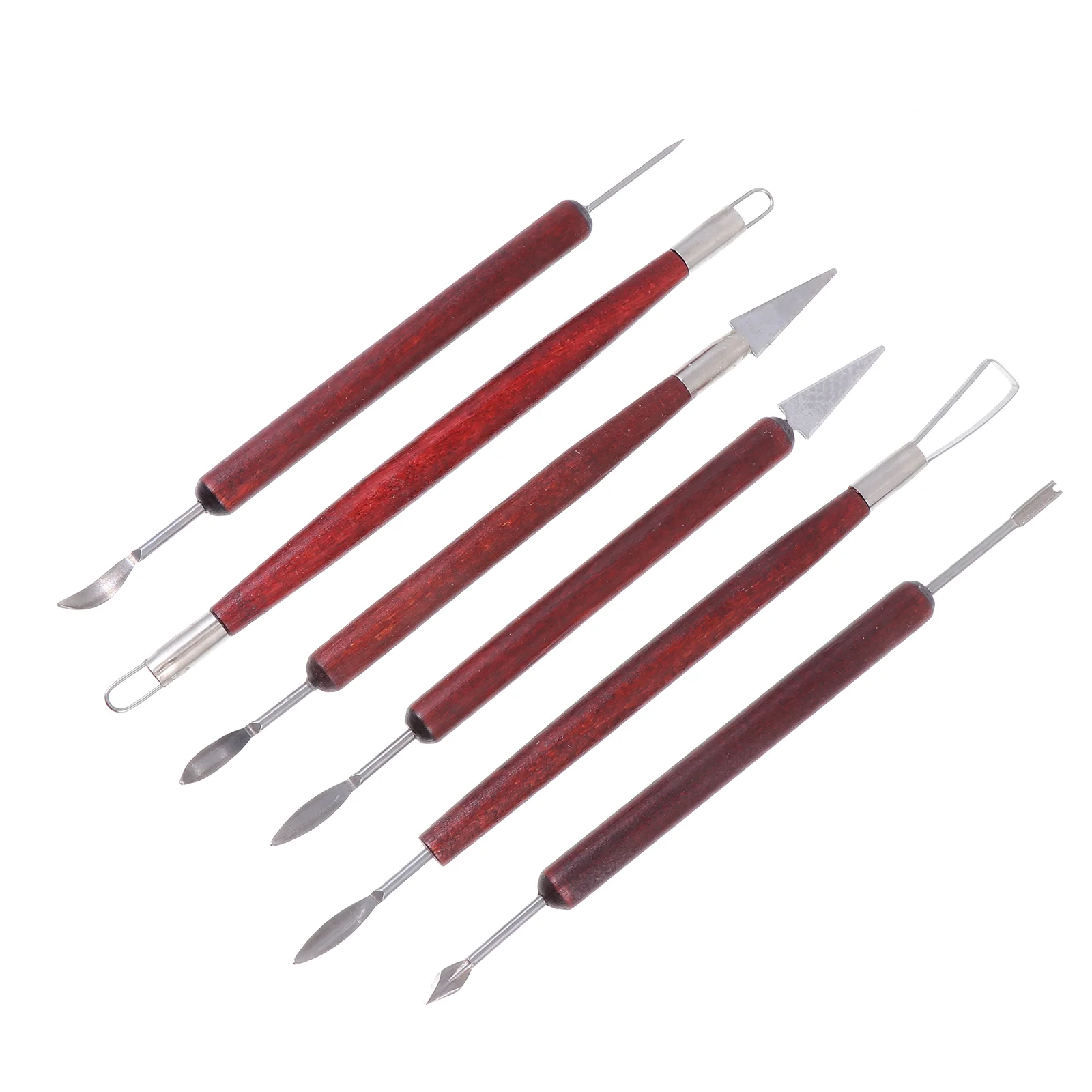 

Tool Clay Pottery Sculpting Carving Kit Tools Modeling Sculpture Set Scraper Wax Wood Painting Whittling Polymer Ceramic