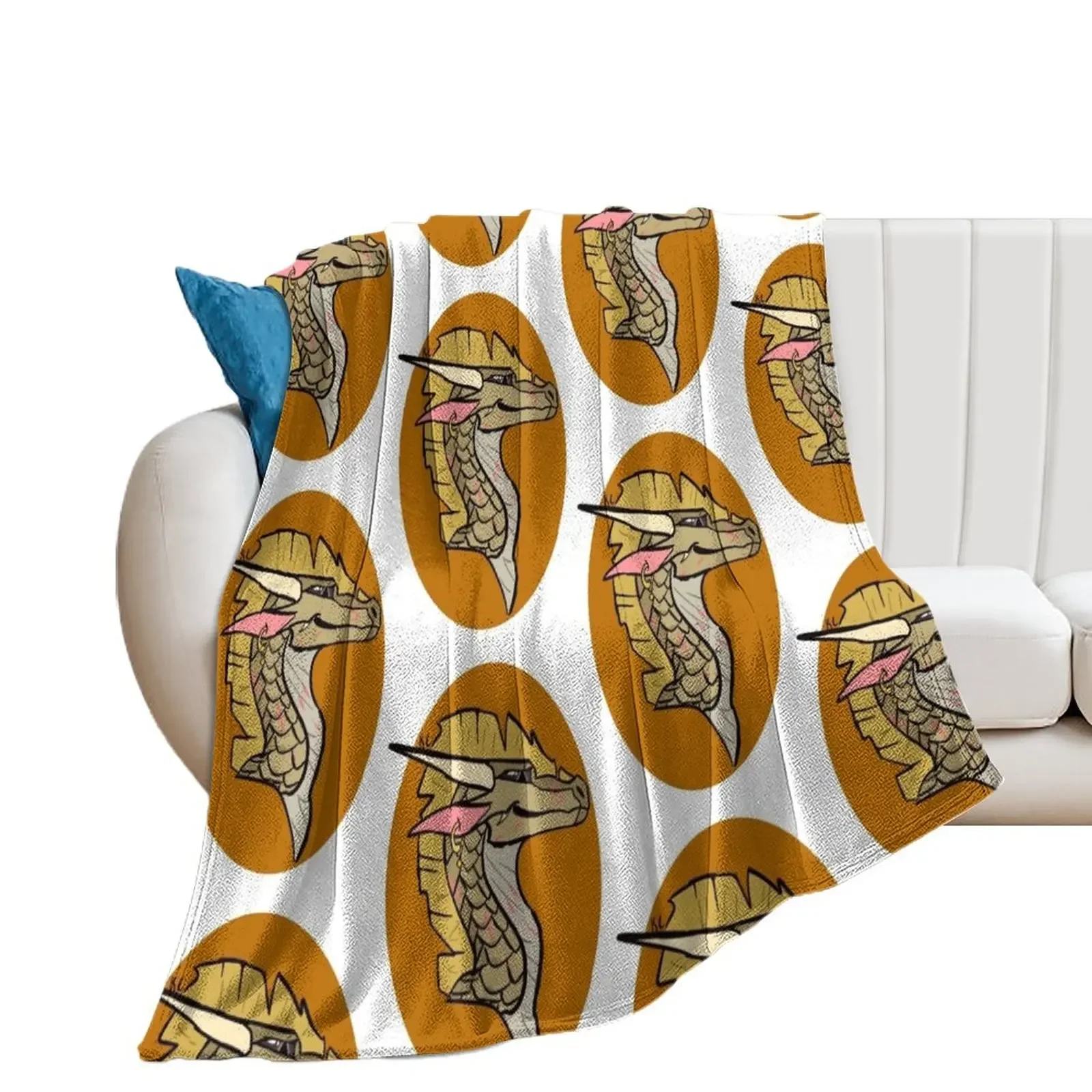 Q Senin from Wings of Fire Плед Декоративный диван Полярный забавный подарок Тонкие одеяла