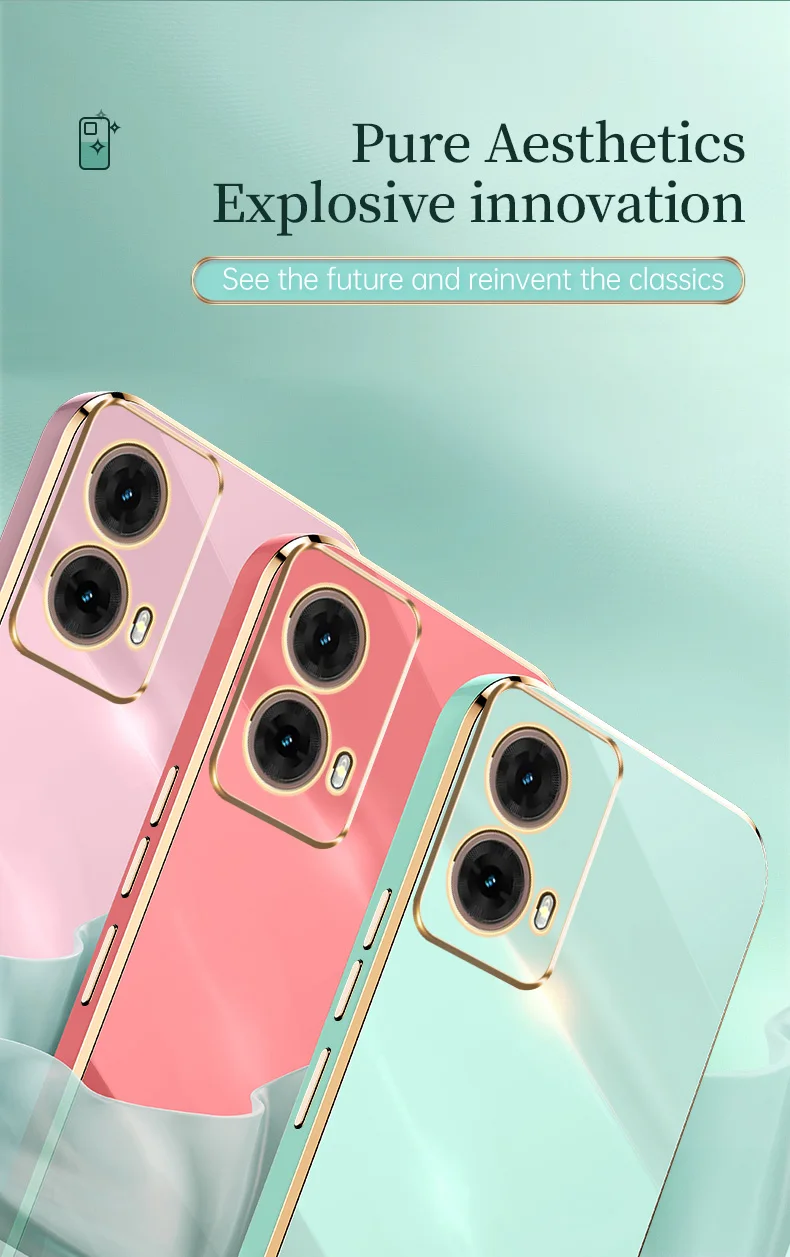 Чехол для Motorola Moto G85 G 85 6D с мягким силиконовым покрытием ультратонкий чехол