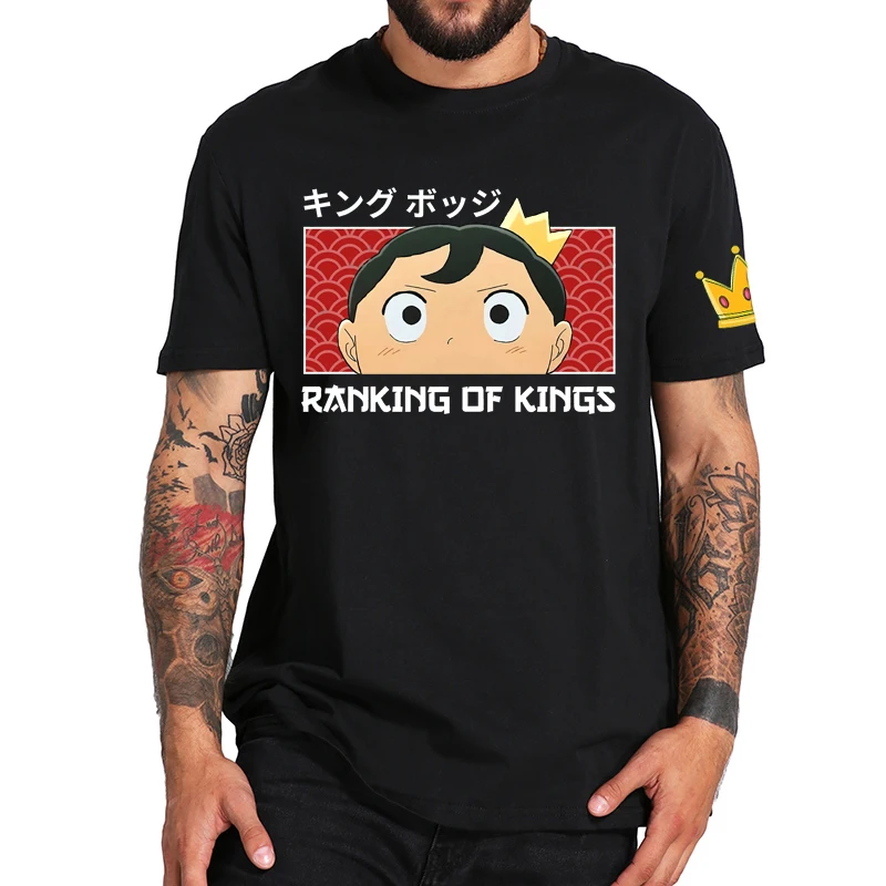 

Ousama Ranking Anime T Shirt Ranking Of Kings Bojji Japanese Adventure Manga Series T-Shirt Harajuku 100% Cotton Tee Tops
