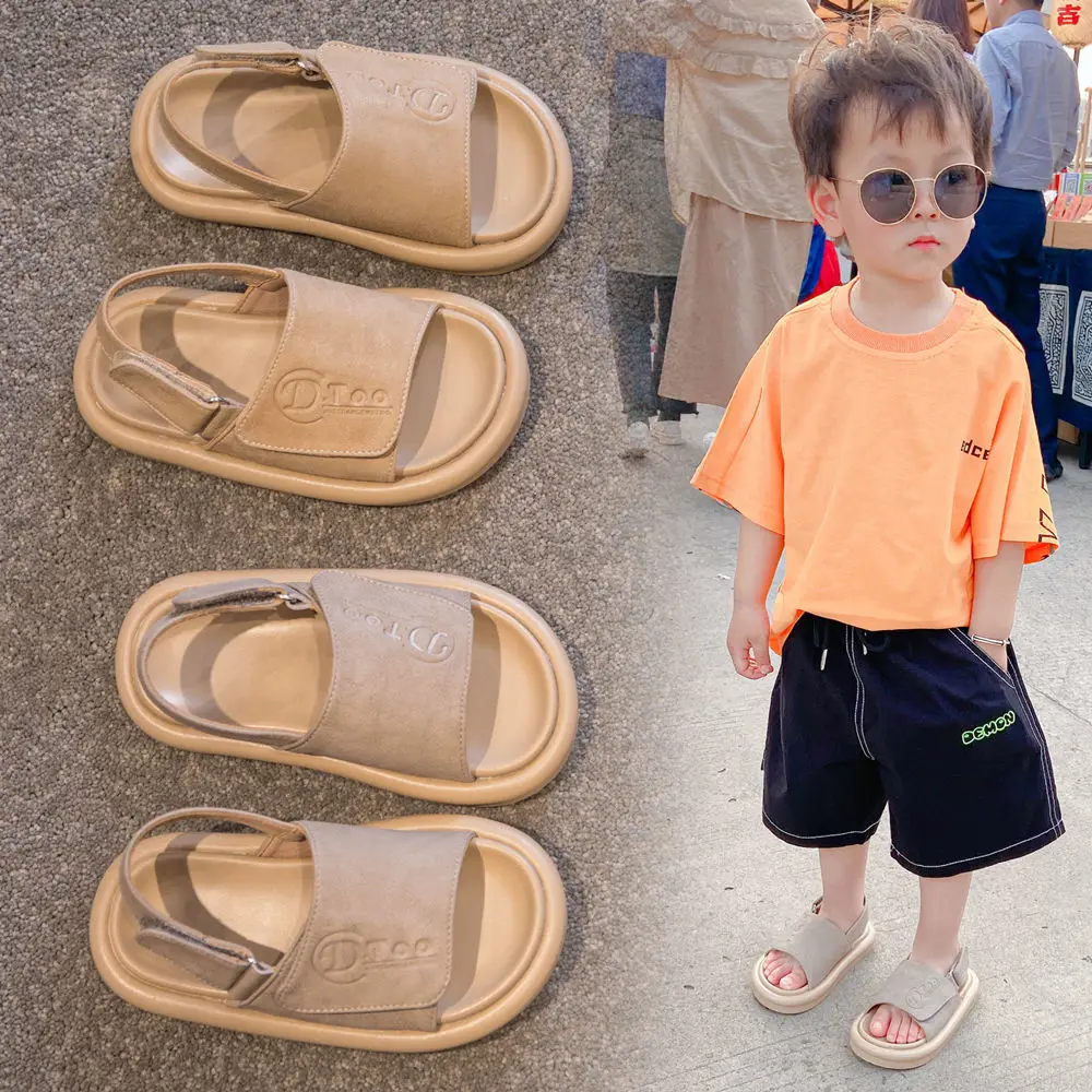 

Сандалии из ПУ кожи для мальчиков и девочек 1-3-6 лет