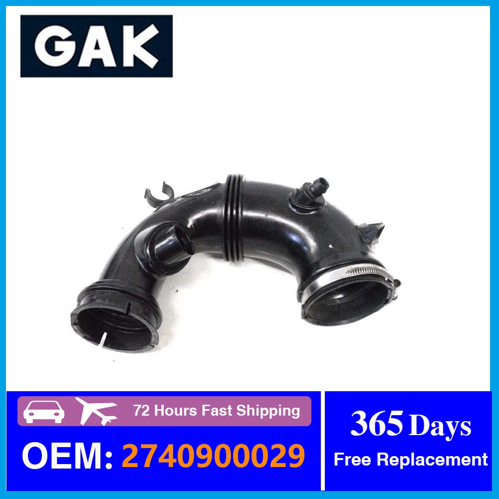 

GAK W213 Plastic PA66 Black Auto Engine Air Intake Hose 2740900029 For Benz Spare Parts