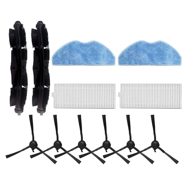 

For 360 S8 / S8 Plus Robot Vacuums Roller Main Side Brush Hepa Filter Mop Cloths Rag Spare Part Replacement Spare Parts