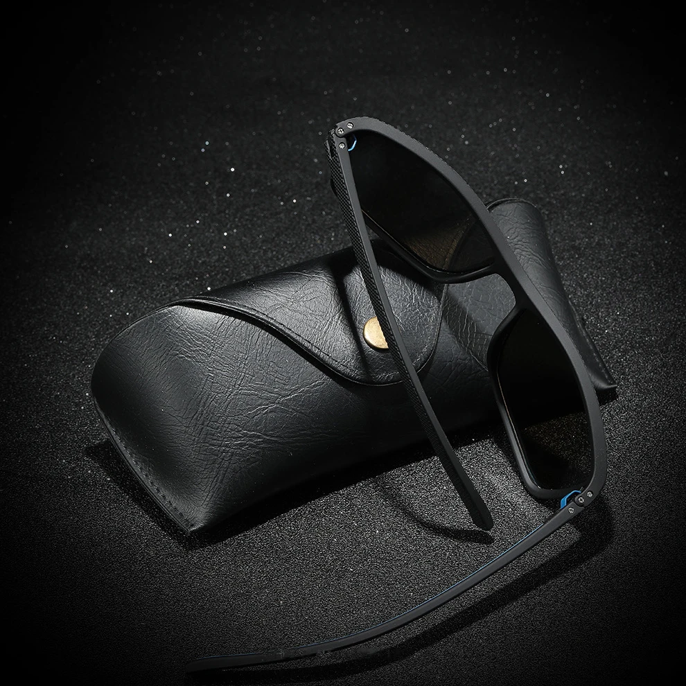 Солнцезащитные очки KAMMPT мужские/женские квадратные винтажные поляризационные