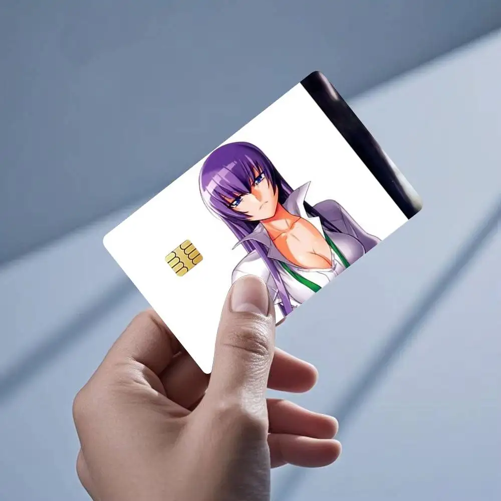 Водонепроницаемые наклейки-пленки Saeko Busujima Highschool of the Dead для кредитных и дебетовых карт (art.: 3920dbd17a2dc) - 3920dbd17a2dc