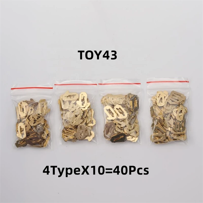 

XIEAILI OEM 40 шт. TOY43 аксессуары для ремонта замка автомобильный замок язычковый замок для Toyota Camry Corolla