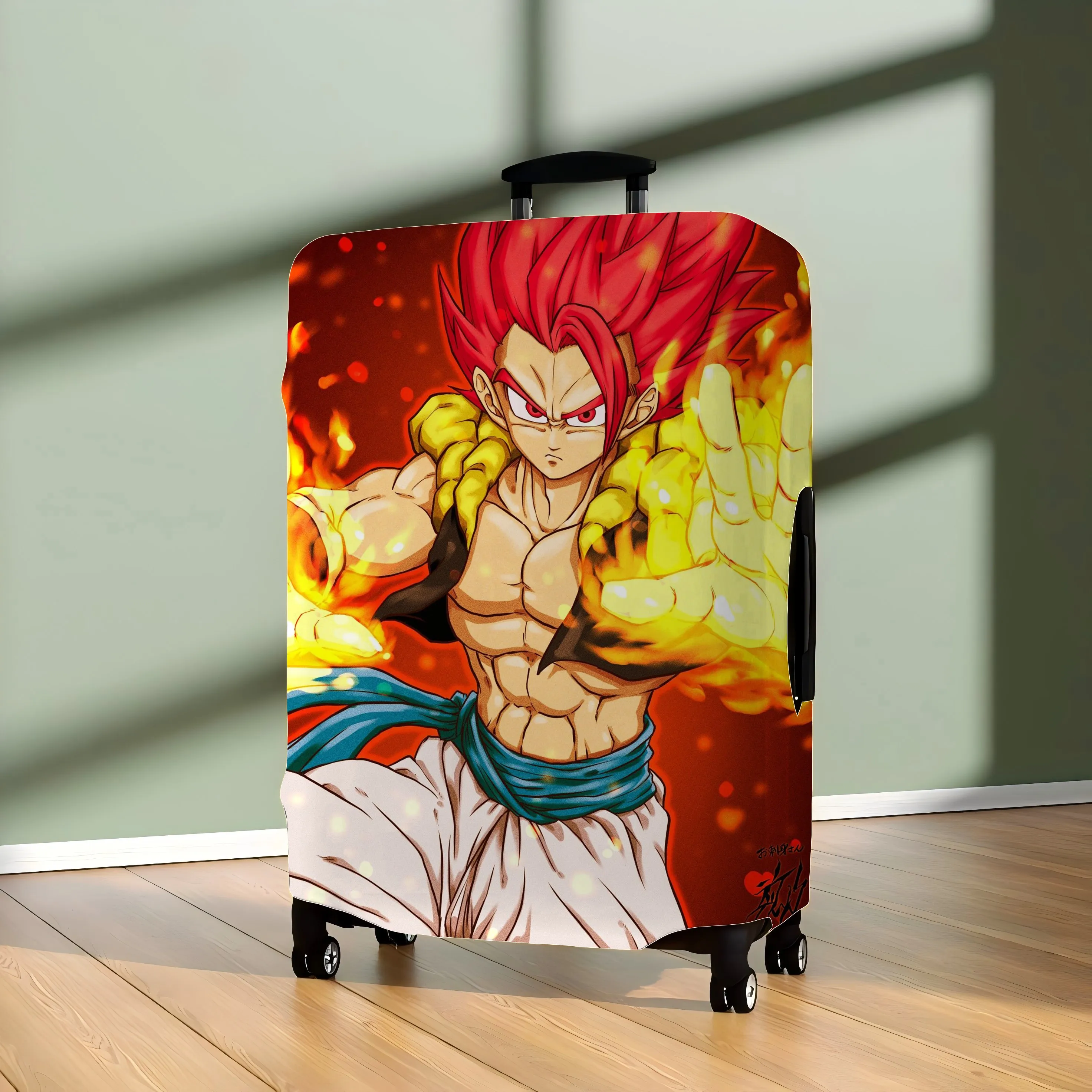 Чехол для чемодана Dragon Ball Son Goku защитная сумка хранения защитный чехол багажа