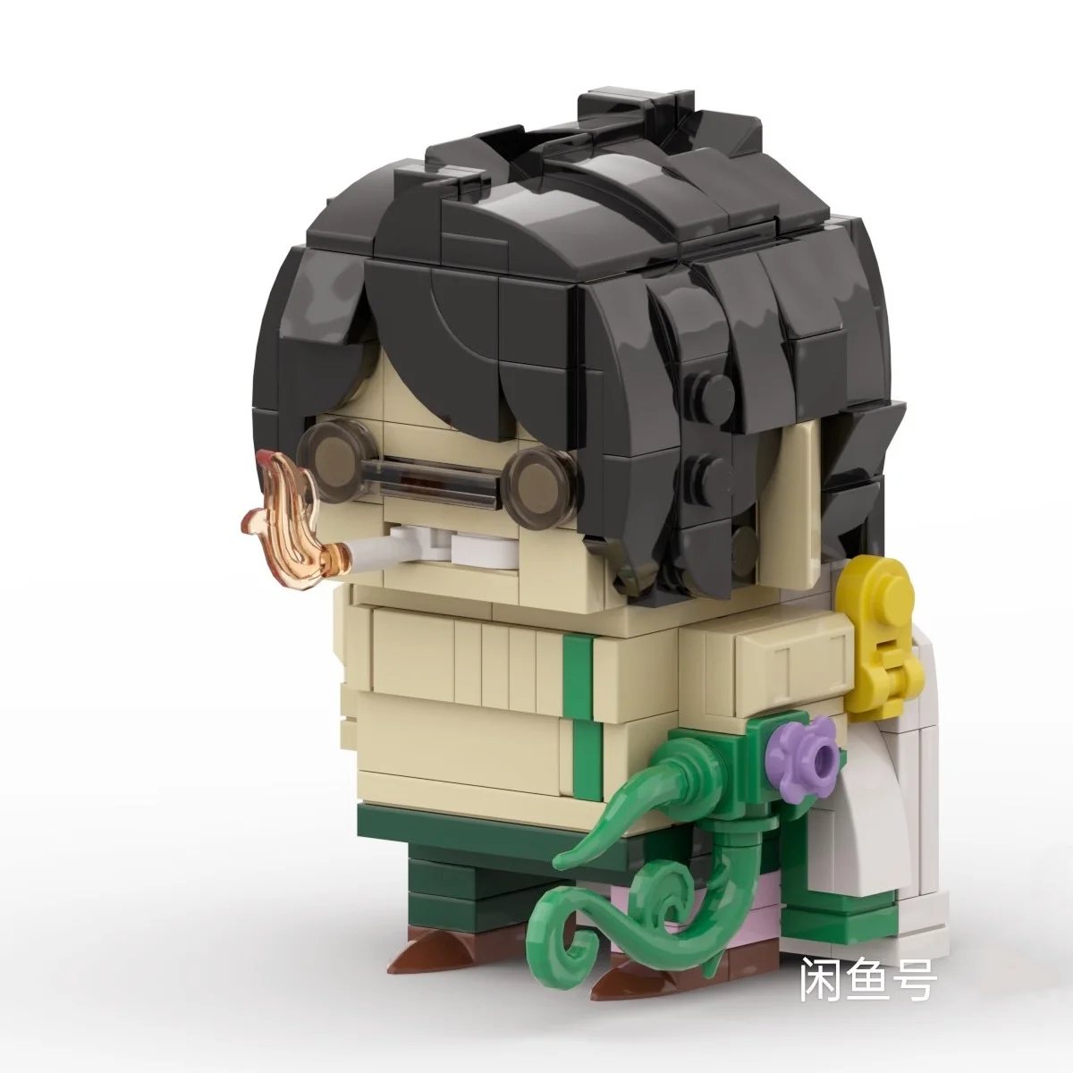 

ABS Plastic Aramaki BRICKHEADZ Building Blocks Mini Action Figure Toys