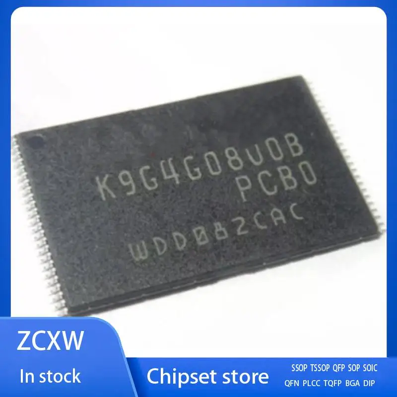

10 шт./партия, новые модели K9G4G08UOB K9G4G08U0B TSOP48