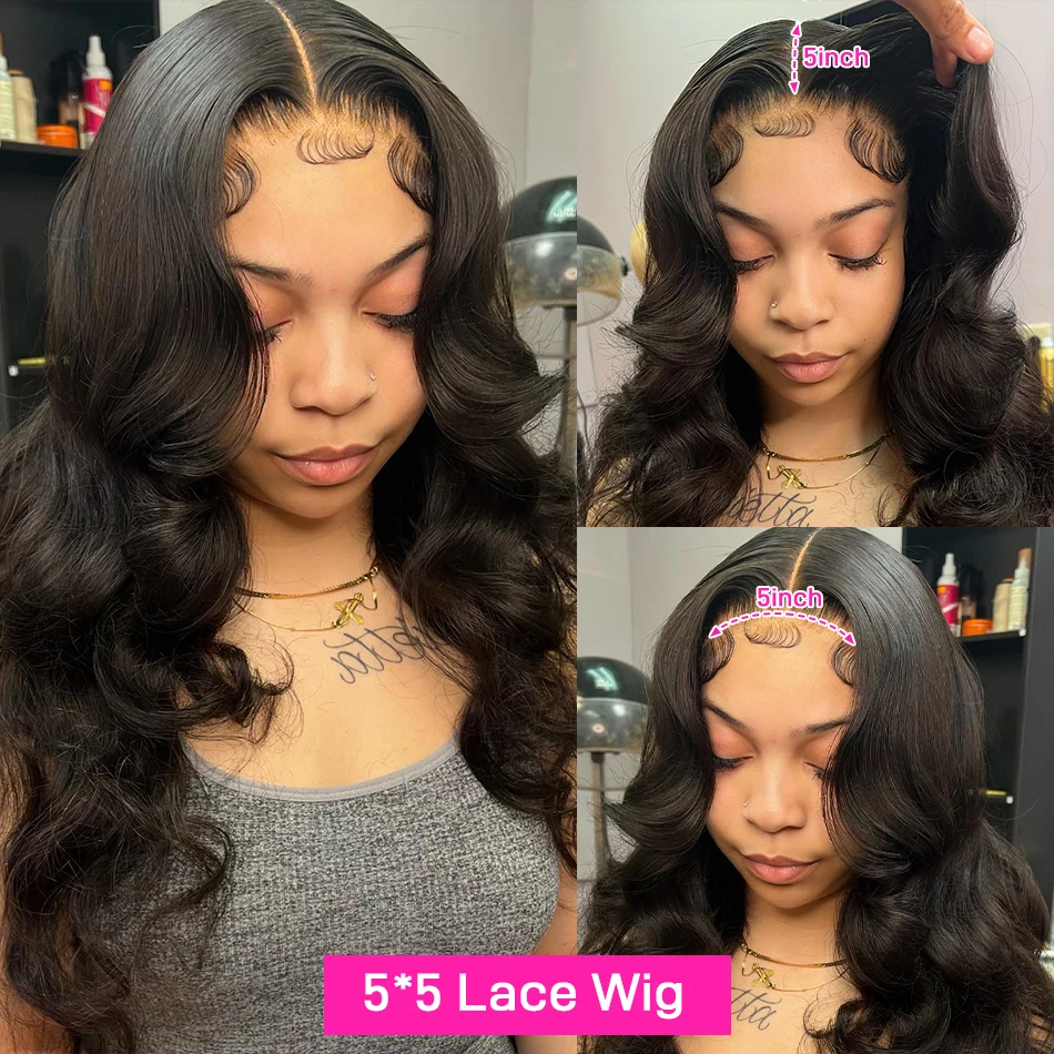 Luvin дешевые 30 дюймов объемные волнистые бесклеевые 220% кружевные передние