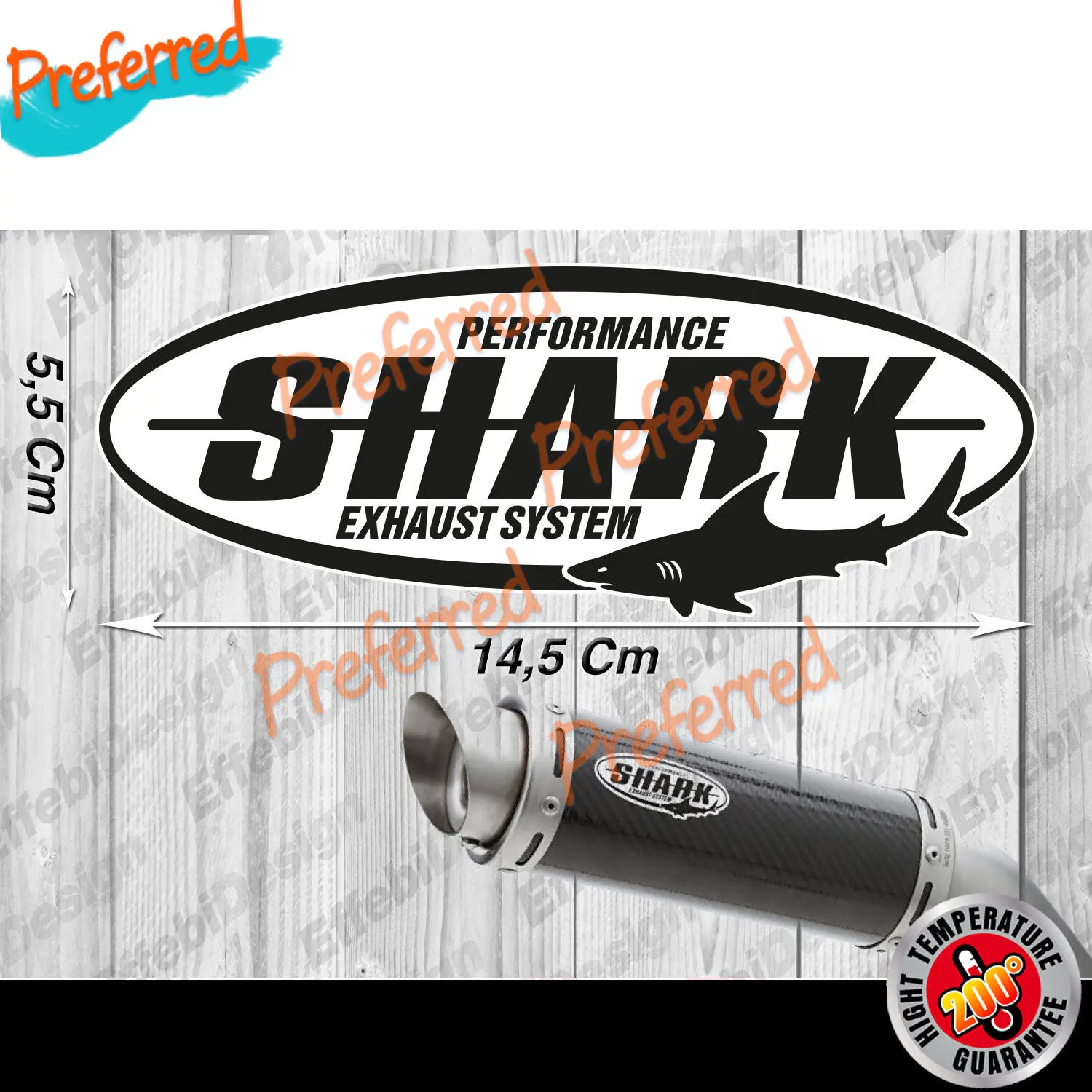 

Наклейка в виде акулы PEGATINAS, глушитель выхлопной системы, верхняя наклейка для автомобиля, мотоциклетный шлем, багажник, гоночный автомобиль, кемпинг, виниловая наклейка