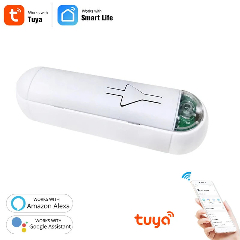 

Tuya Smart Life ZigBee Light Sensor Indoor/outdoor Brightness Sensor Light Sensor Support Alexa Google Smart Home Smart Life