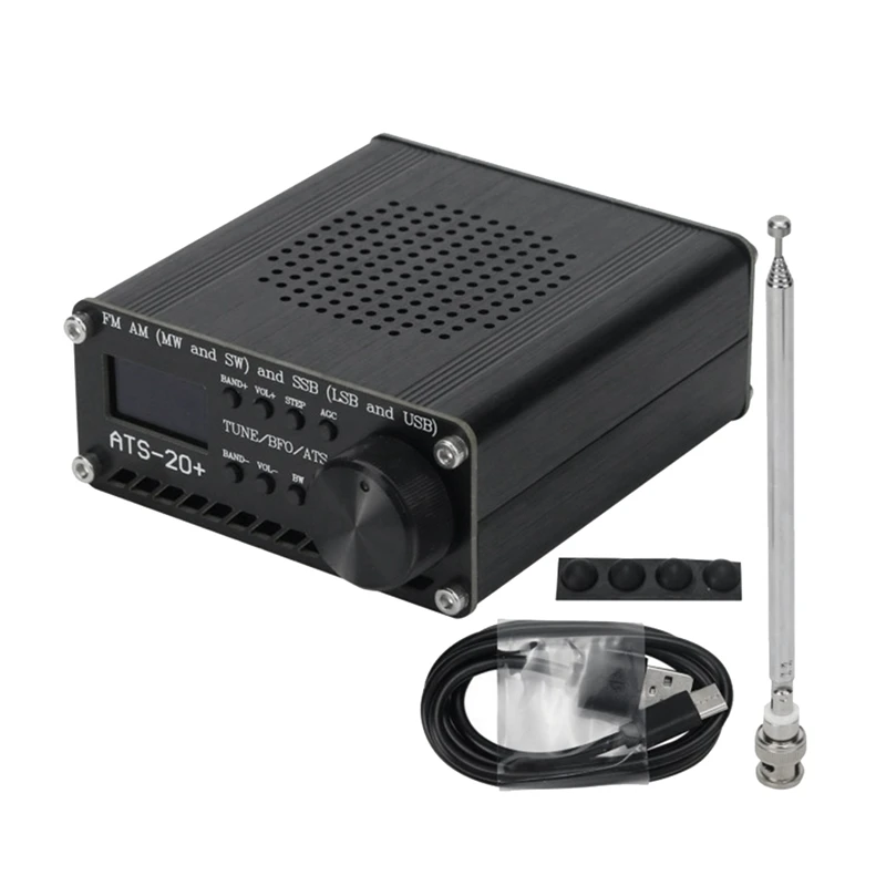 

Радиоприемник DSP SDR ATS20 V2 SI4732, FM AM (MW и SW) и SSB (LSB и USB)
