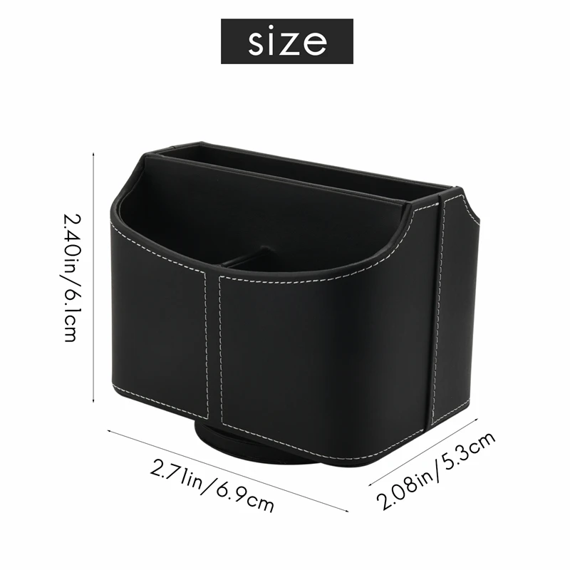 Кожаный держатель для пульта дистанционного управления вращающийся на 360