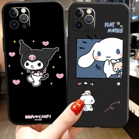 takara tomy hello kitty phone cases for iphone 11 12 pro max 6s 7 8 plus xs max 12 13 mini x xr se 2020 soft tpu carcasa