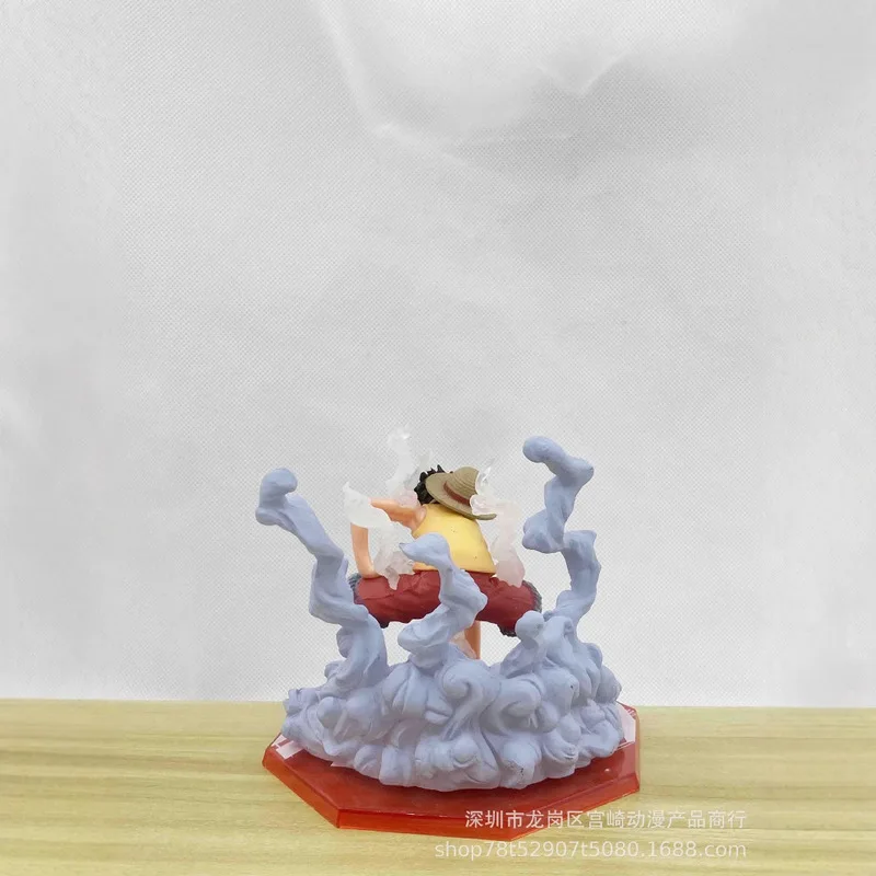 Фото Луффи высшей войны Super Battle Luffy Second Stop Luffy Battle Edition Аниме Модель персонажа Ручная работа Специальные эффекты Украшение рабочего стола №3