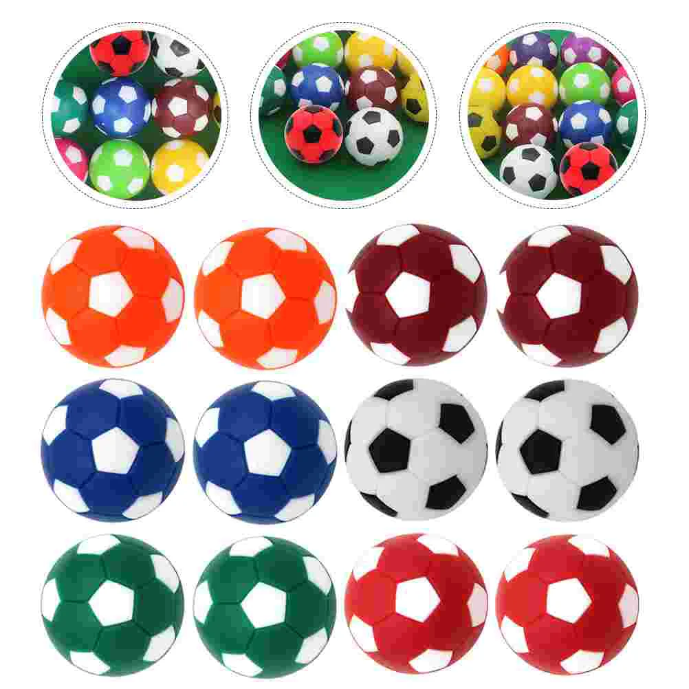 

16Pcs Foosball Tabletop Game Balls Table Soccer Foos Balls Table Fun Game Toys Foosball Replacement Balls
