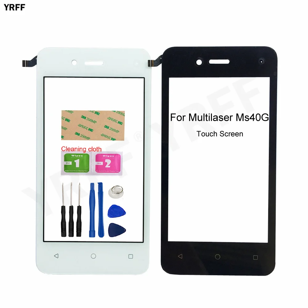 

For Multilaser Ms40G Touch Screen Digitizer Panel Lens Sensor Phone Repair Parts Free Shipping Tools 3M Glue Free Shipping