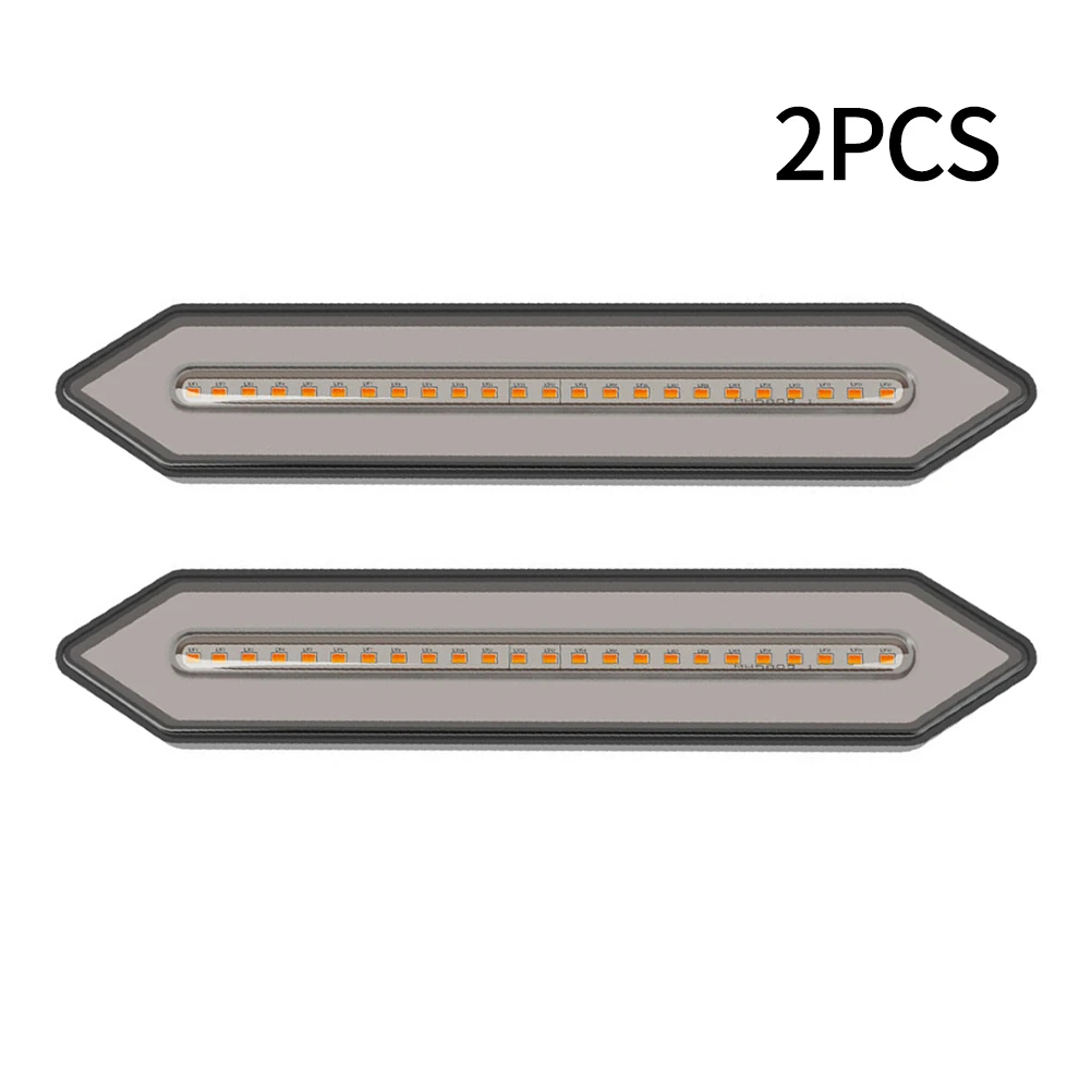 

2PCS 233×42×16mm Truck Tail Light DC12-30V 100LED Flowing Reverse Brake Turn Signal Rear Tail Light For Car Truck Trailer
