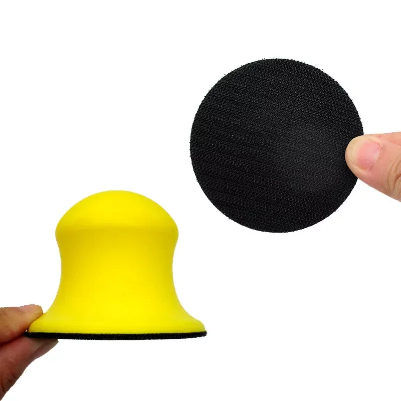 

inch Hand Sanding Pad Dust Free Abrasive Tools Foam Sanding Block Hook Loop Grinding Polishing Finishing Tools