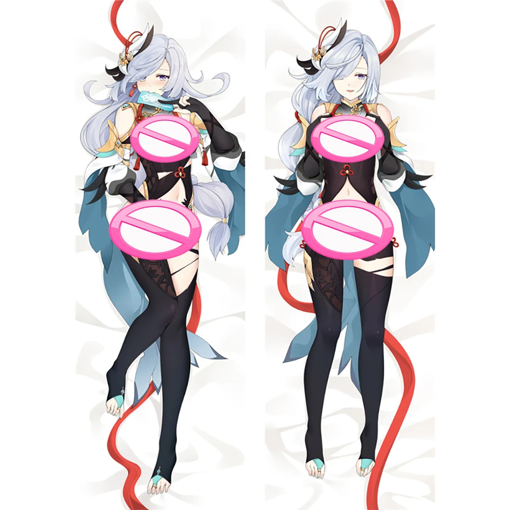 180 см обнимающая Подушка Genshin Impact Shen He Dakimakura чехол для спальни постельное белье