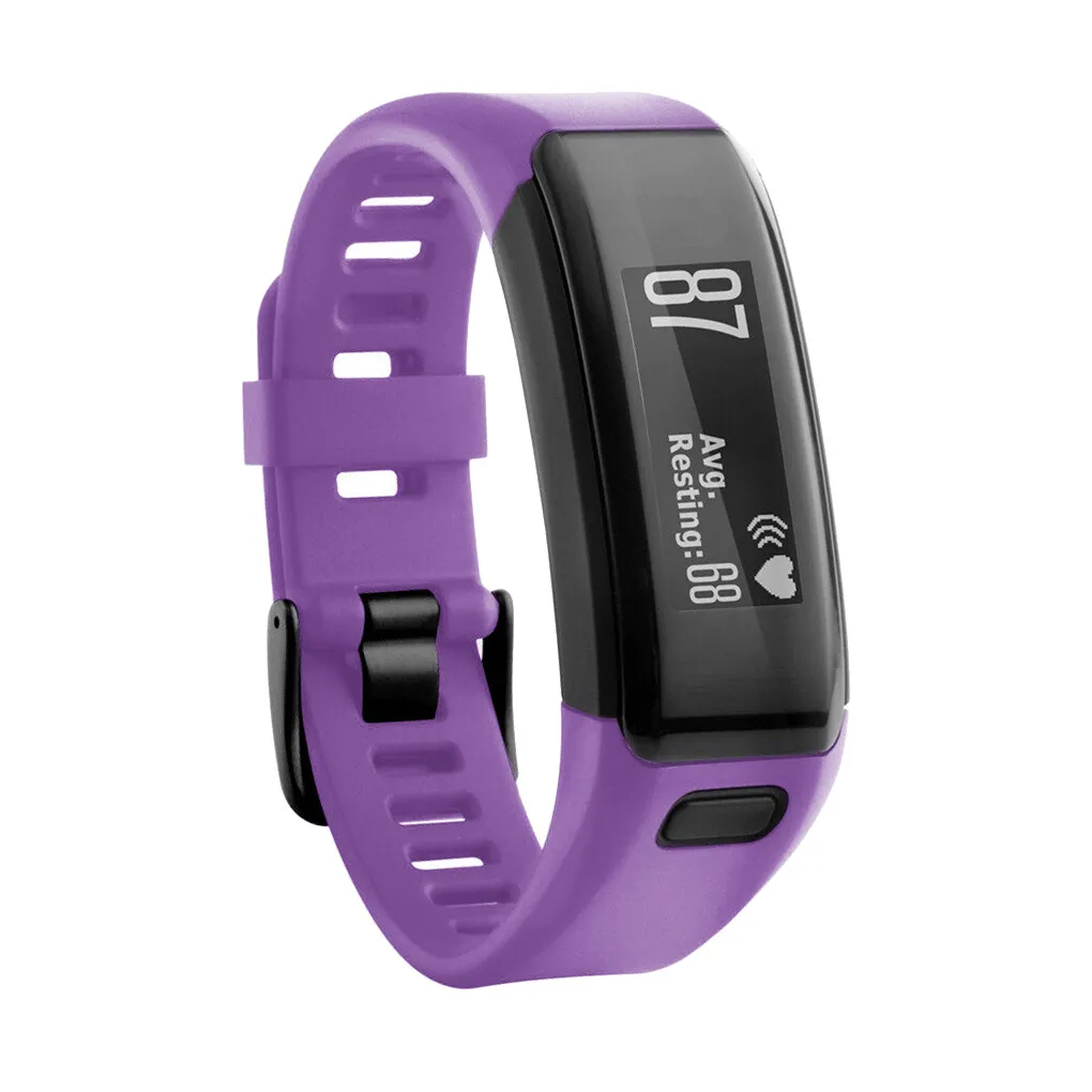 

Сменный силиконовый ремешок для Garmin vivosmart HR, однотонный браслет