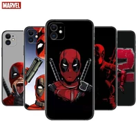 marvel deadpool phone cases for iphone 13 pro max case 12 11 pro max 8 plus 7plus 6s xr x xs 6 mini se mobile cell