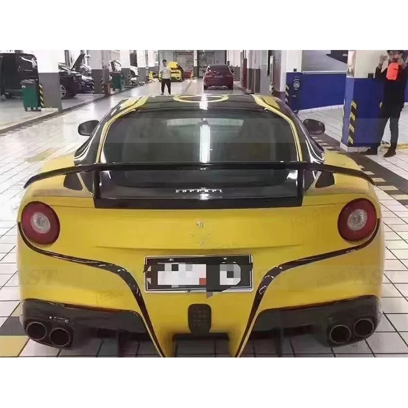Спойлер из углеродного волокна в стиле novitec хвостовые плавники для Ferrari F12