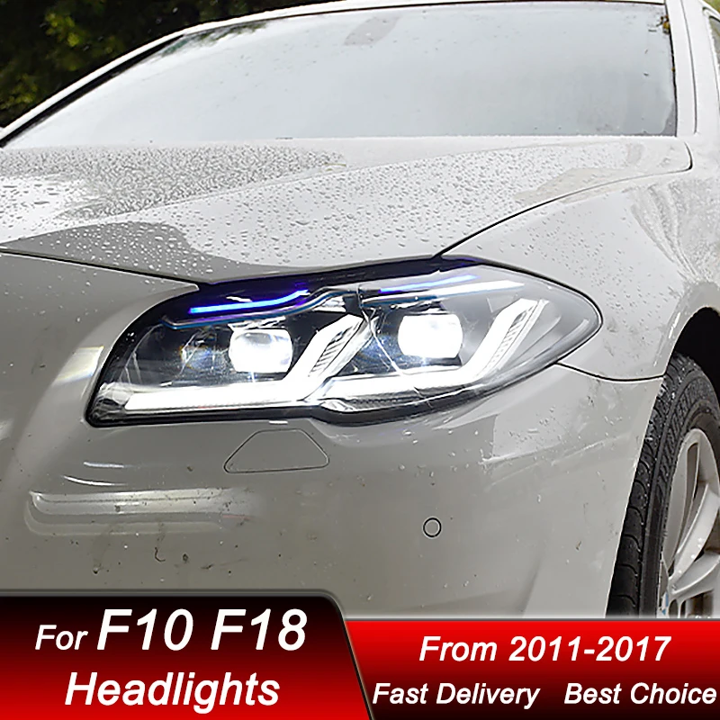 Автомобильные фары для 5 серии F10 F18 2011-2017 новая стандартная фара в сборе