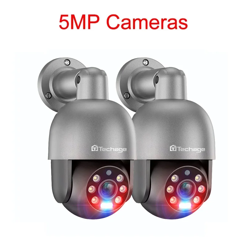 

IP-камера 5MP 4M+4M 4K Cloud 8X смешанный зум