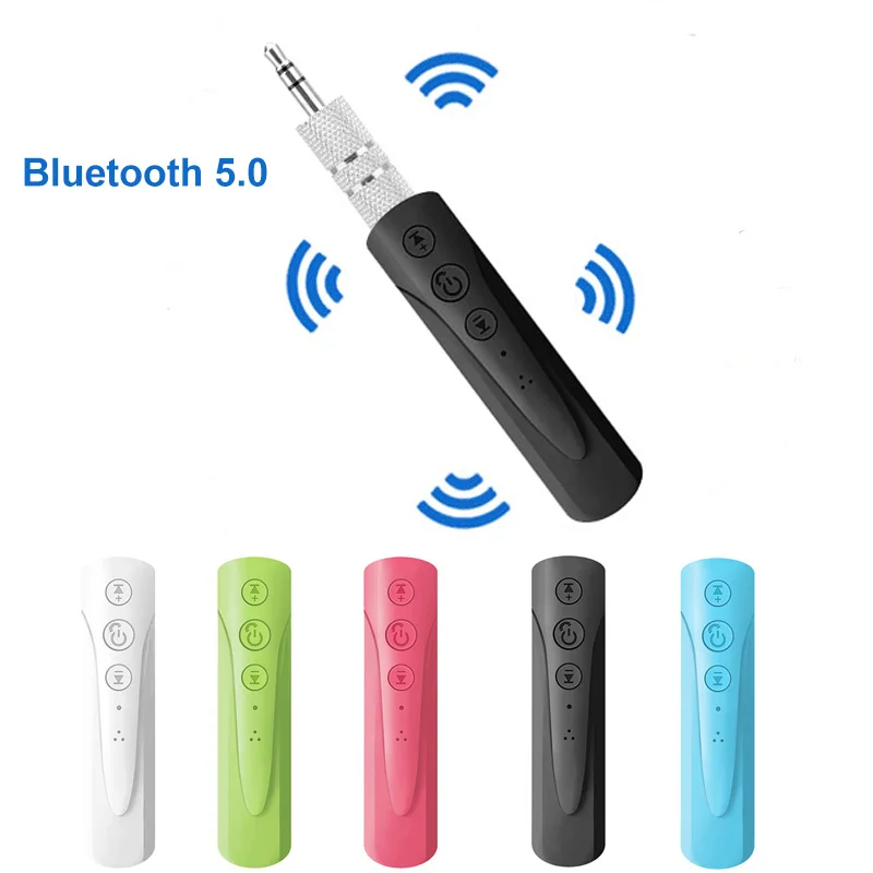 

Z5 Bluetooth 5.0 3.5mm Jack Receiver Aux Audio Receiver Adapter For Phone Headphone Wireless Music MP3 Bluetooth Car Kit Adapter